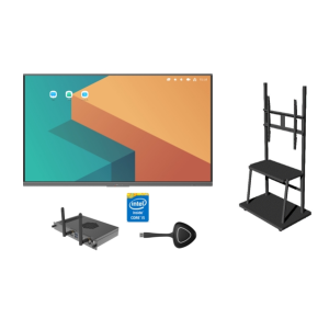 ICE Board 86 Inch 4K UHD-V3 with OPS (8-256 i7), Stand, and Wireless Screenshare Kit
