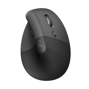 Logitech Lift Vertical Ergonomic Mouse - Graphite