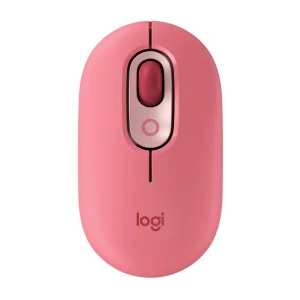 Logitech POP MOUSE with Emoji - Heartbreaker Rose