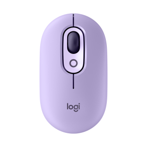 Logitech POP MOUSE with Emoji - Cosmos Lavender
