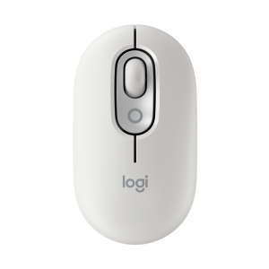 Logitech POP Mouse with emoji - Off White