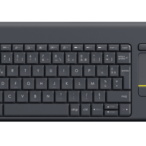 Logitech K 400 Plus Wireless Touch Keyboard - Black