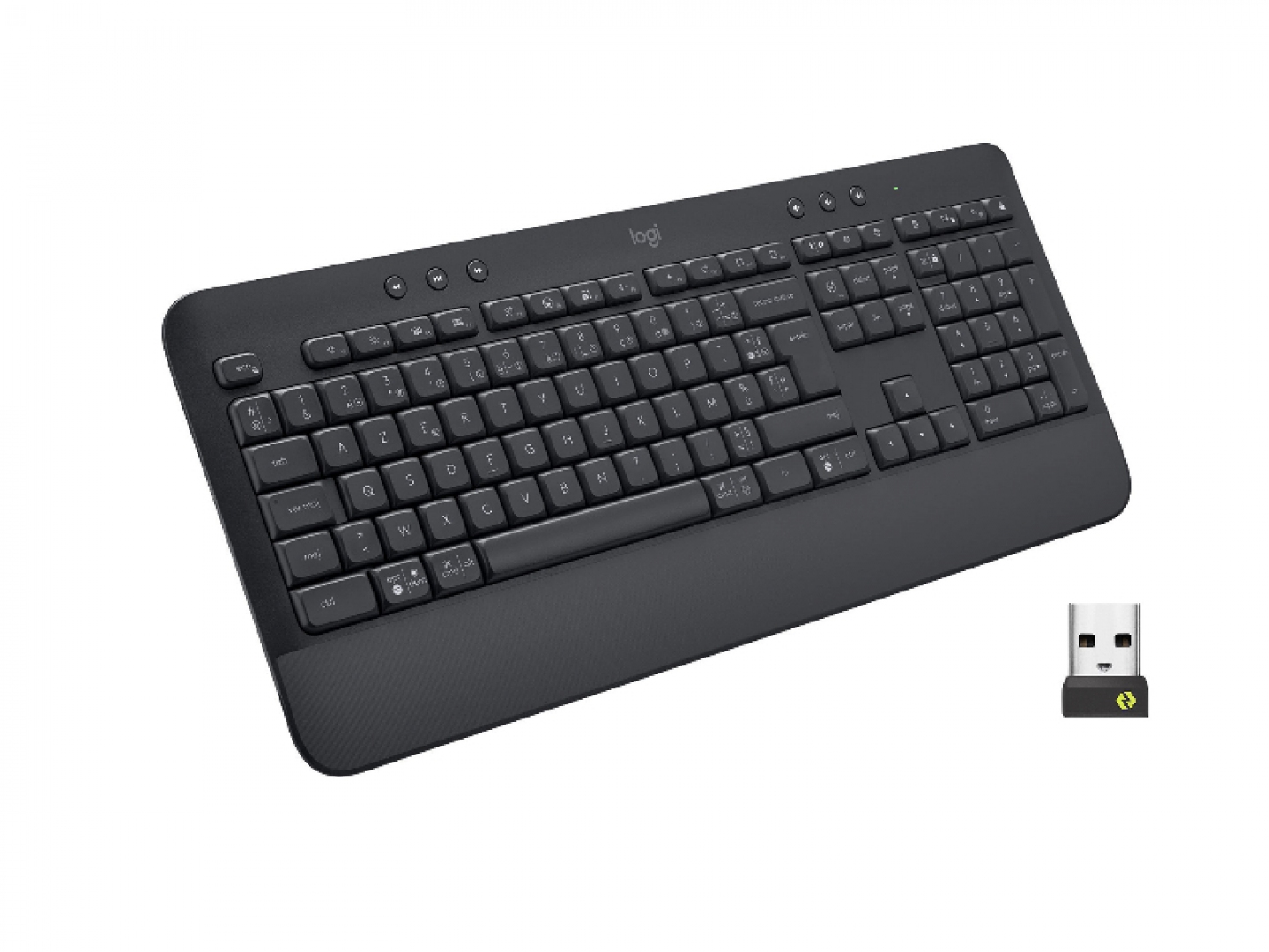Logitech K 650 Wireless Keyboard - Graphite - Image 2