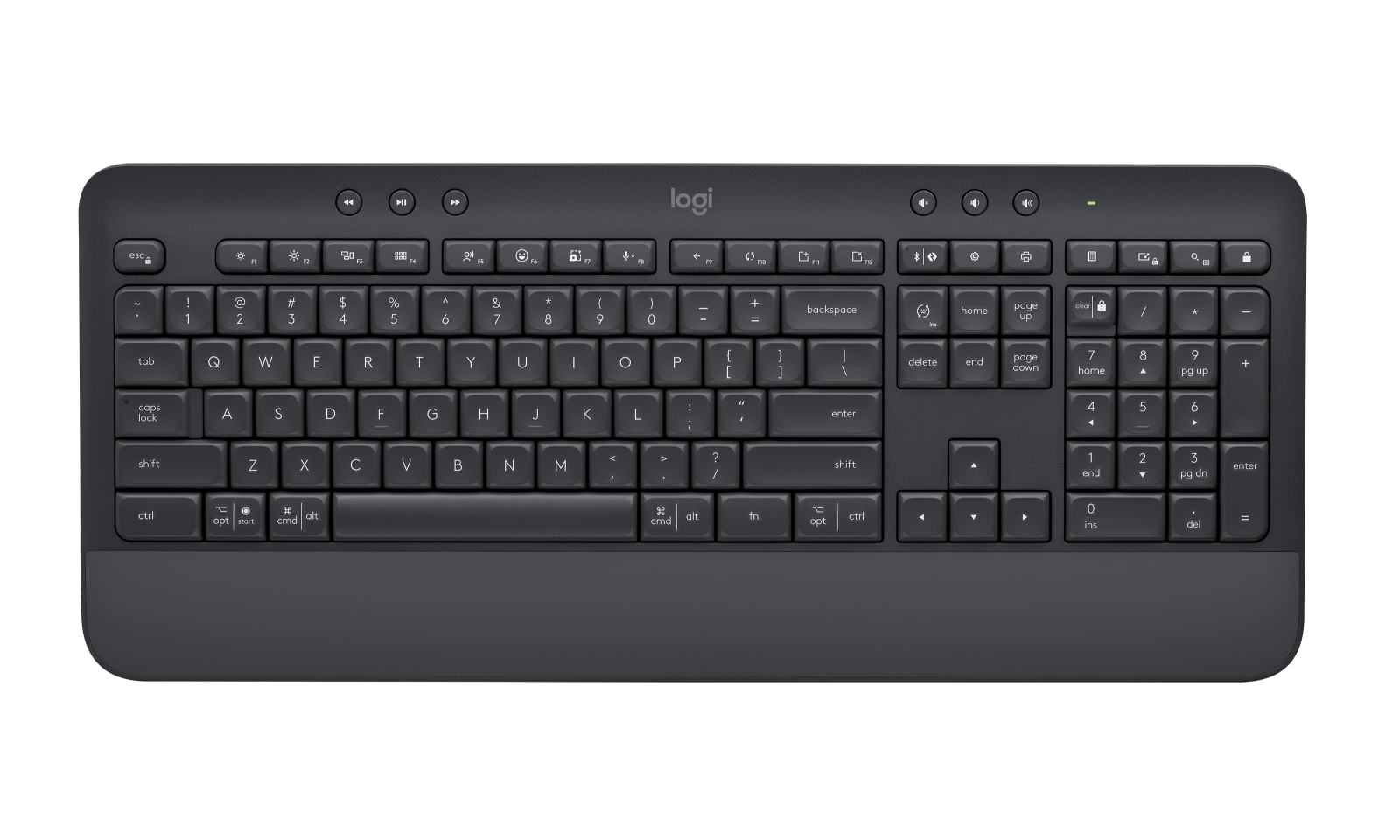 Logitech K 650 Wireless Keyboard - Graphite