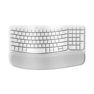 Logitech Wave Keys Ergonomical Keyboard - Off white