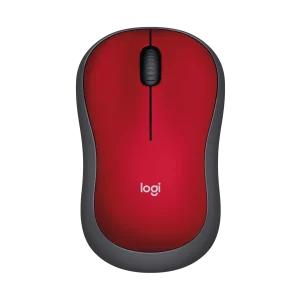 Logitech M 185 Wireless Mouse - Red