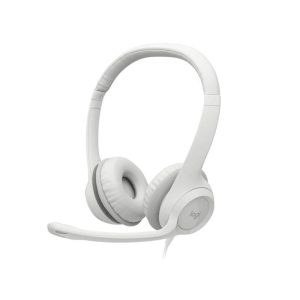 Logitech H 390 USB Headset - White