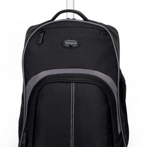 Targus 16" Compact Rolling Backpack - Black/Grey