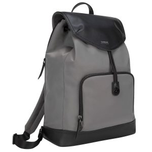 Targus Newport 15" Drawstring Laptop Backpack - Gray