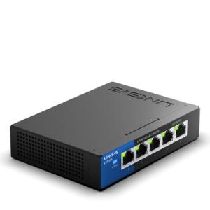 LINKSYS SWITCH, GIGABIT, UNMANAGED, 5-PORT