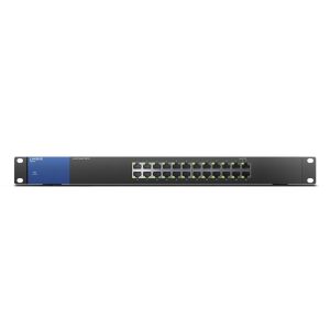LINKSYS SWITCH, GIGABIT, UNMANAGED, 24-PORT