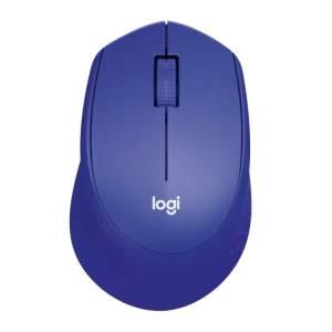 LOGITECH M 331 Silent Plus Wireless Mouse - Blue