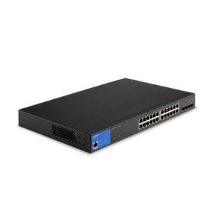 LINKSYS L2 SMART SWITCH, 24-PORT + 4-SFP+ 10GBPS, POE 410W BUSINESS GIGABIT SWITCH