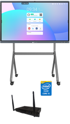ICE Board X Series 75 Inch - Built in Camera and Mic with Windows and Stand (Free Nuiteq)