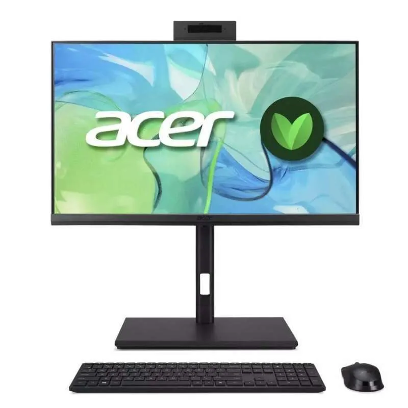 ACER AIO Veriton Z4 (i5-13400/8GB/512GB/Win11/UMA/NoODD/3Y/23.8"FHD/Black)