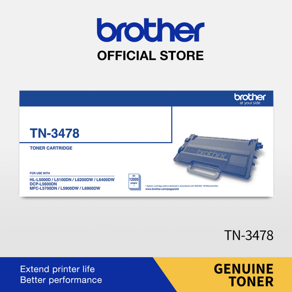 Brother Toner Black TN-3478